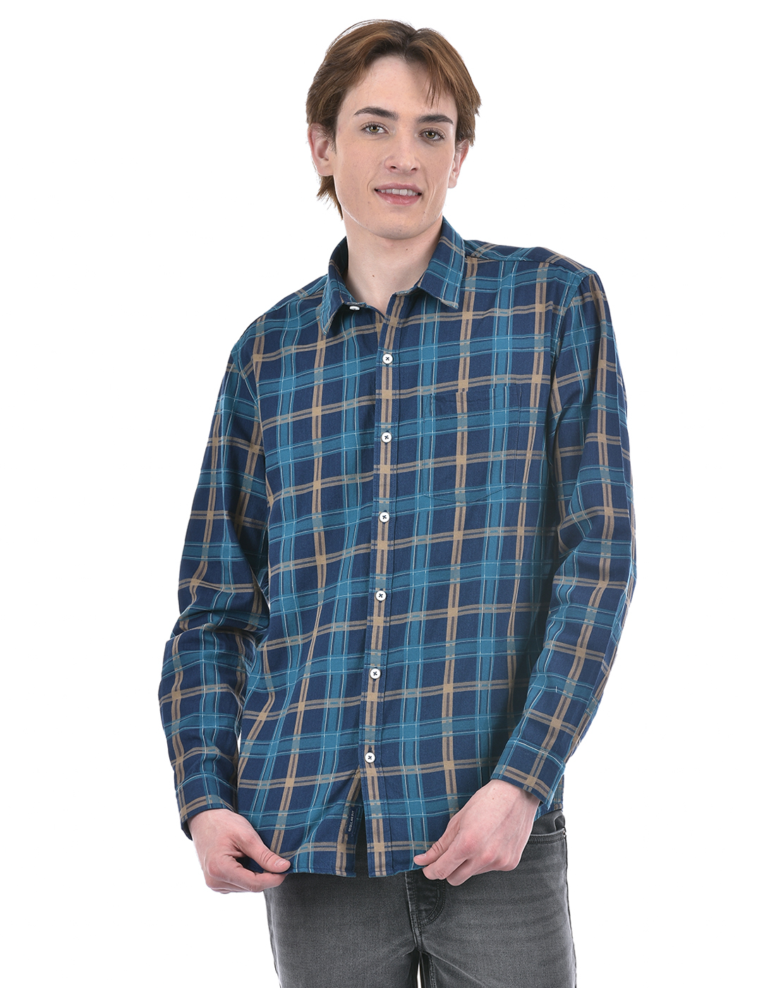 Numero Uno Men Checkered Multicolor Shirt